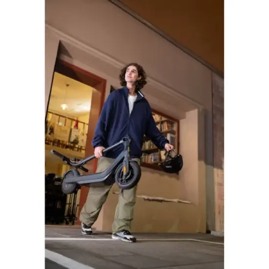 Segway E2 Pro Adult Electric Scooter - Black: 500W Motor, 21.7 Mile Range, 18.6 MPH image {6}