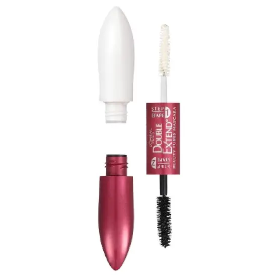 L'Or&eacute;al Paris Double Extend Beauty Tubes Lengthening Mascara and Basecoat - 0.33 fl oz image {8}
