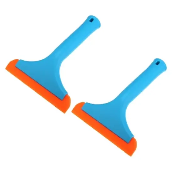 Unique Bargains Universal Silicone Car Windshield Squeegee 2 Pcs image {4}