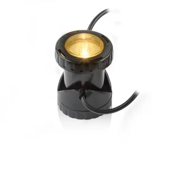 3pk Power Beam 20 Watt Halogen Submersible Light Kit Black - Alpine Corporation image {4}