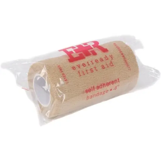 Self Adherent Cohesive Bandages, 4" x 5 Yards - 12 Count image {9}
