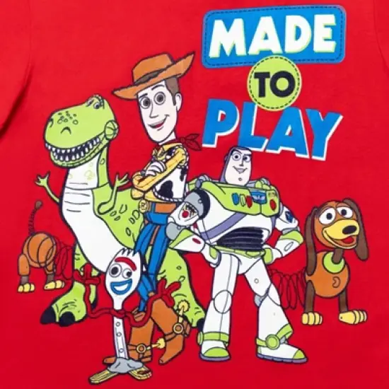 Disney Pixar Toy Story Buzz Lightyear Woody Athletic T-Shirt and Mesh Shorts Outfit Set Toddler  image {3}