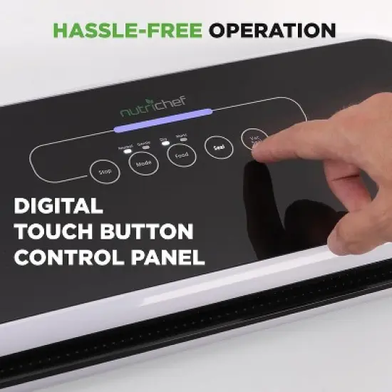 NutriChef Automatic Food Vacuum Sealer w/ Starter Kit image {4}