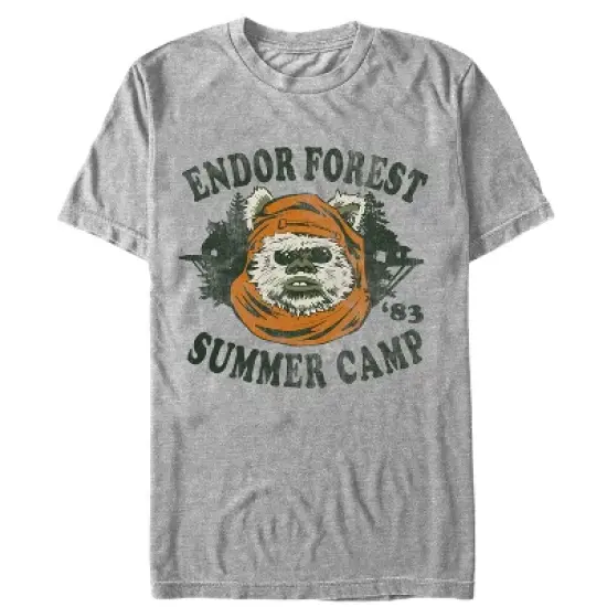 Men's Star Wars Ewok Summer Camp T-Shirt image {4}