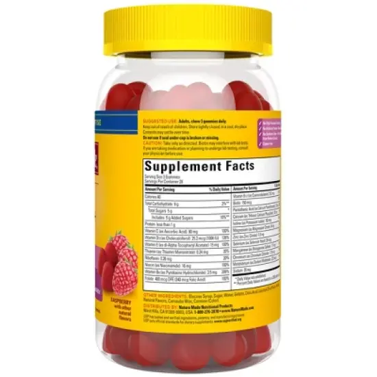 Nature Made Advanced Multivitamin 50+ for Her Gummies - 84ct image {1}