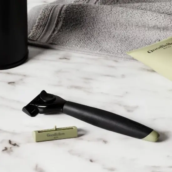 5-Blade Razor with 2 Carts - Goodfellow & Co&trade; image {1}