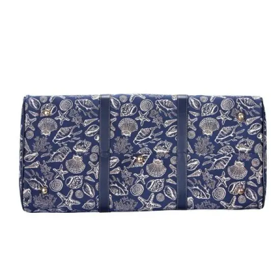 Signare USA Sea Shell Blue Big Holdall/Duffel Bag image {2}