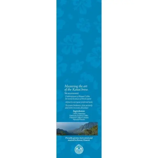 Kauai Coffee Vanilla Macadamia Nut Medium Roast Ground Coffee - 100% Hawaiian Coffee- 7oz image {2}