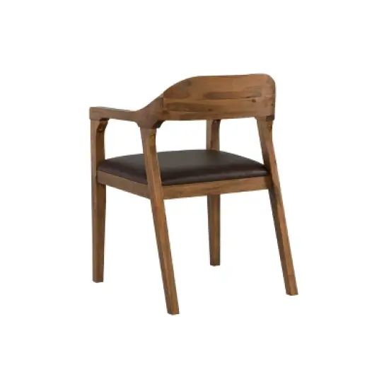 Rasmus Dining Armchair Chestnut - Boraam image {3}