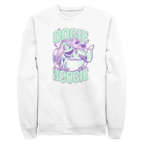 Men's The Nightmare Before Christmas Slimy Oogie Boogie Sweatshirt image {3}