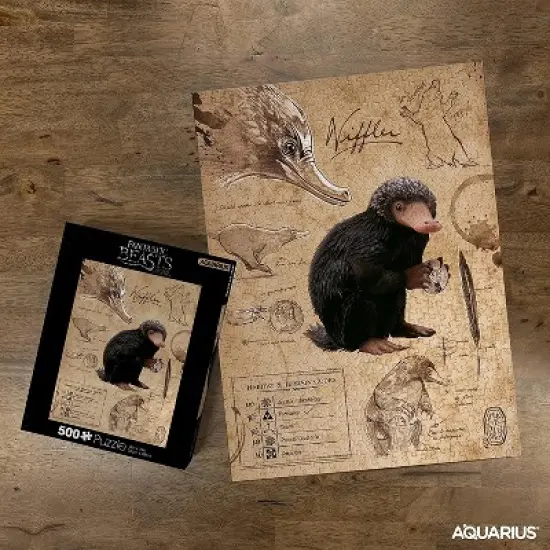 Aquarius Puzzles Fantastic Beasts Niffler 500 Pice Jigsaw Puzzle image {2}