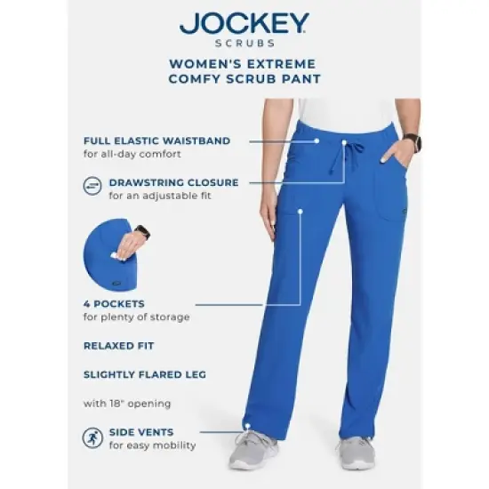 Jockey Women's Extreme Comfy Scrub Pant image {6}
