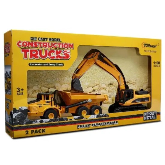 Top Race Construction Vehicle Toys image {3}