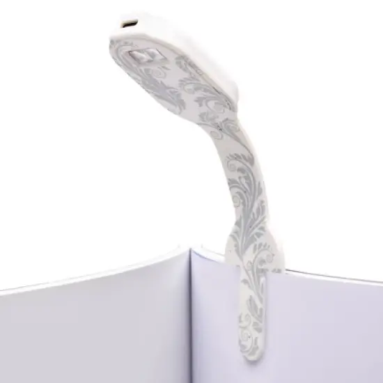 Flexilight Rechargeable White Flowers Booklight image {8}