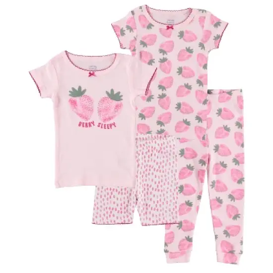 Cutie Pie Baby Girl Toddler and Infant Pajama Sleeper Set image {10}