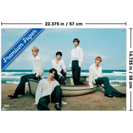 Trends International TXT TOMORROW X TOGETHER - 5th Mini Album - The Name Chapter: TEMPTATION / Farewell Unframed Wall Poster Prints image {2}