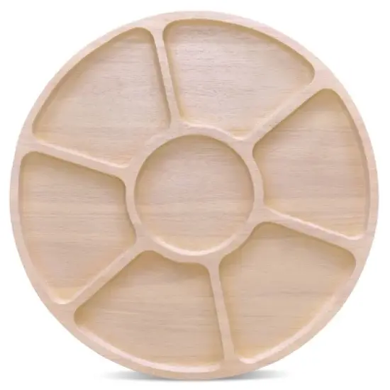 Noritake Hammock Wood Divided Server image {5}