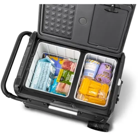 Newair 48 Qt. Portable 12v Electric Cooler with LG Compressor, Fridge and Freezer image {14}