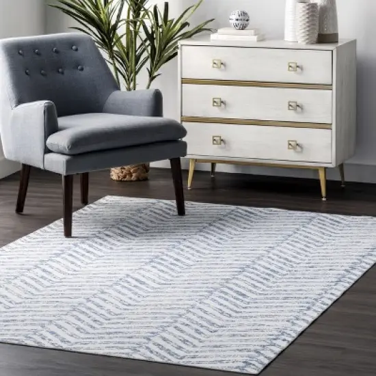 nuLOOM Rosanne Machine Washable Geometric Area Rug image {1}