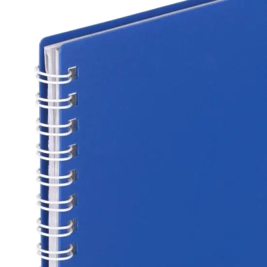 Mead 0.55"x9.01" Large 2025-2026 Monthly Color Pop Royal Blue Planner image {4}