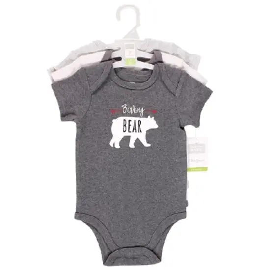 Hudson Baby Infant Boy Cotton Bodysuits, Daddys Man image {1}