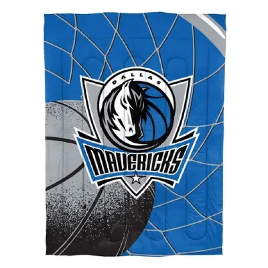 Sweet Home Collection NBA Dallas Mavericks Comforter & Pillow Sham Set image {1}