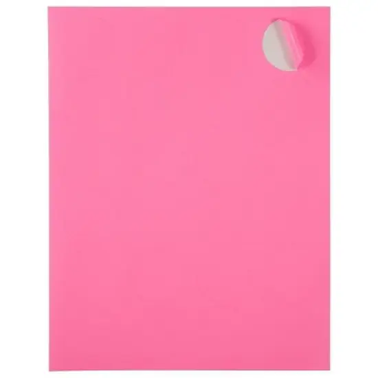 JAM Paper Circle Sticker Seals 1 2/3" 120ct - Pink image {2}