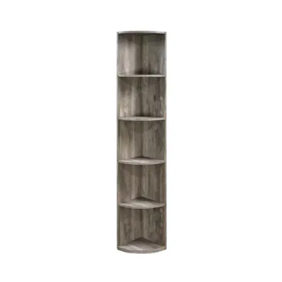 FC Design 5 Tier Corner Bookcase Wooden Display Shelf Storage Rack Multipurpose Shelving Unit image {18}