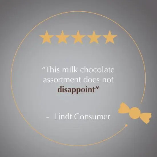 Lindt Lindor Milk Assorted Chocolate Candy Truffles - 5.1oz image {6}