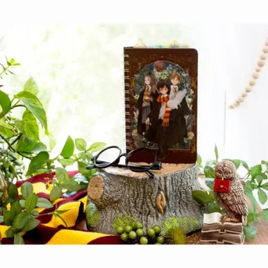 Silver Buffalo Harry Potter Anime Hogwarts 75-Page Spiral Notebook | 8 x 5 Inches image {8}