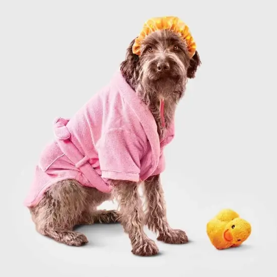 Bathrobe with Toy Dog Full Body Costume - Boots & Barkley&trade; image {9}