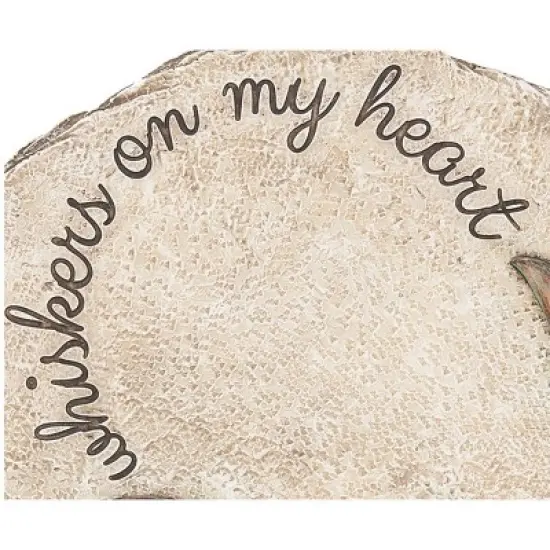 Evergreen Whiskers On My Heart, Garden Stone image {7}