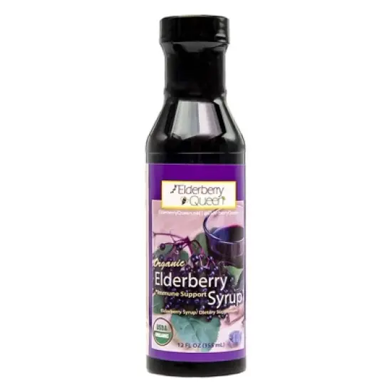 Elderberry Queen Organic Elderberry Syrup image {4}