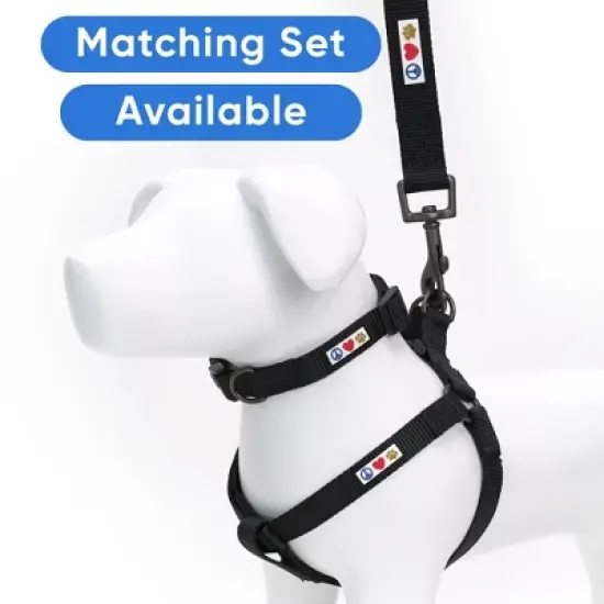 Pawtitas Solid Small Dog Harness &ETH; Durable, Adjustable, and Secure for Puppies & Dogs image {6}