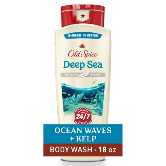 Old Spice Men's Deep Cleanse Body Wash - Deep Sea Minerals -18 fl oz image {10}