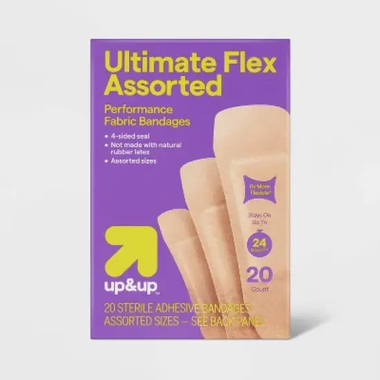 Ultimate Flex Assorted Bandages - 20ct - up&up&trade; image {3}