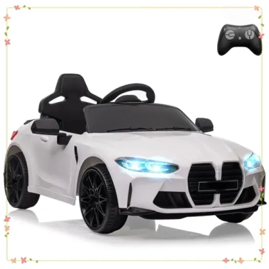 12V Toddler Electric Vehicle,Ride On Car for Kids,Sports Car with Remote Control image {7}