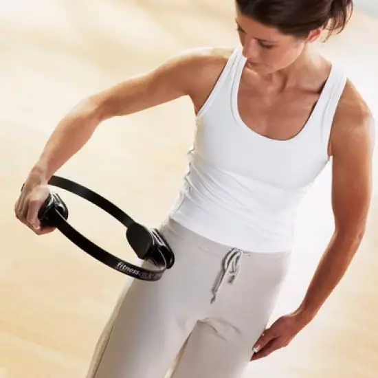 Stott Pilates 14" Fitness Circle Lite Kit with DVD image {4}