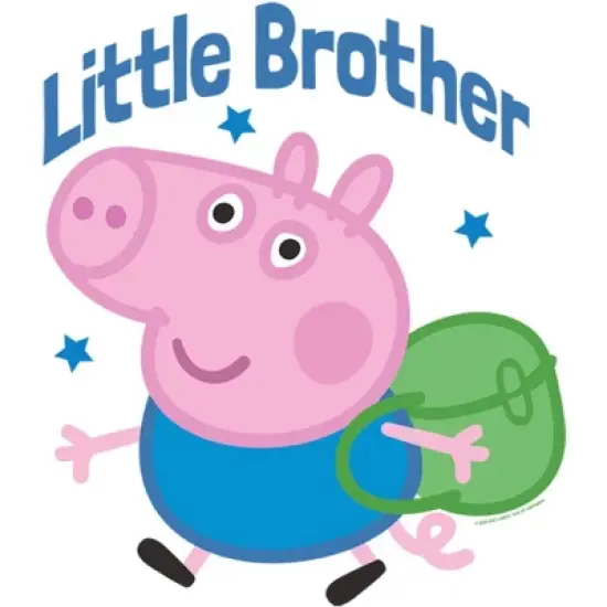Boy's Peppa Pig George Little Brother T-Shirt image {1}