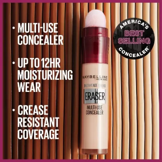Maybelline Instant Age Rewind Multi-Use Dark Circles Concealer Medium to Full Coverage - 0.2 fl oz image {3}