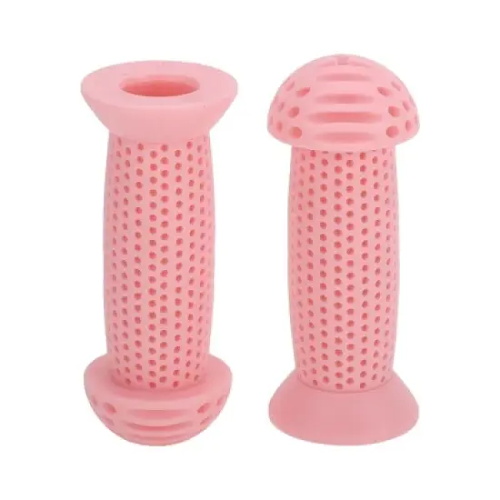 Unique Bargains Child Bike Handlebar Grips Covers 3.94" Pink 1 Pair image {6}