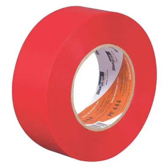 Shurtape  Painter's Tape,1 7/8inx60 yd,Red,7 mil PE 444 image {4}