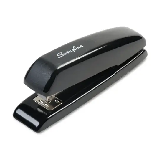 Swingline Durable Full Strip Desk Stapler 20-Sheet Capacity Black 64601 image {7}