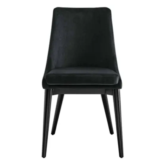 Set of 2 Viscount Accent Performance Velvet Dining Chairs - Modway image {5}