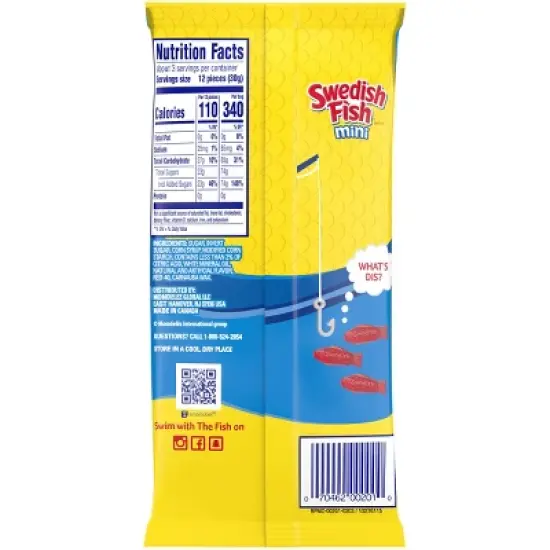 Swedish Fish King Size Candy - 3.46oz image {9}