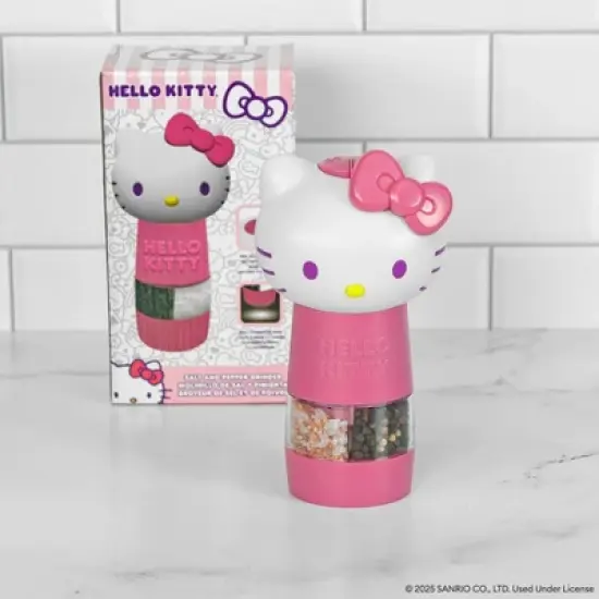 Uncanny Brands Hello Kitty Salt and Pepper Grinder image {5}