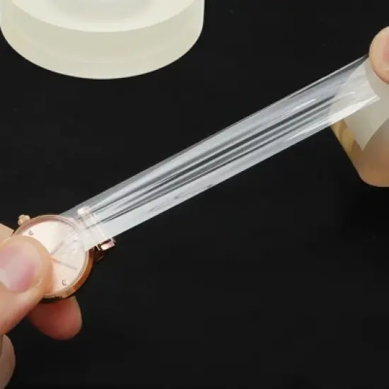Unique Bargains 164ft Long Watch Repair Tape Clear for Prevents Scratches Fingerprints and Dust image {5}