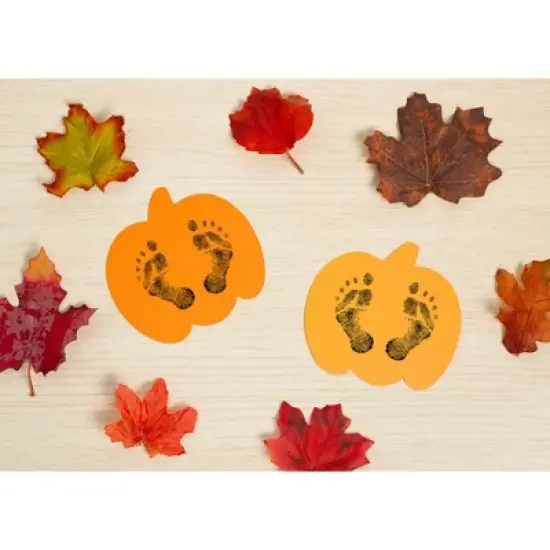 Pearhead Halloween Pumpkin Clean-Touch Ink Pad Kit for Babies - 3pc image {6}