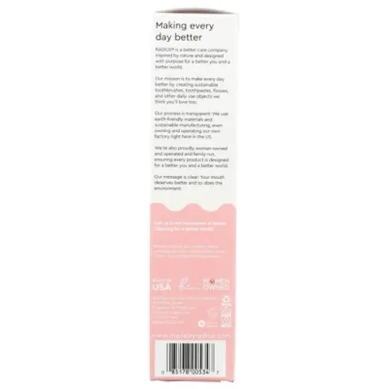 Radius Dragon Fruit Kid's Organic Toothpaste - 3 oz image {2}