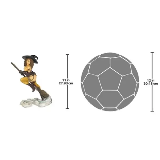 Design Toscano Tattooed Temptress Witch Statue image {1}